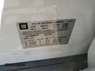 2017 Buick Encore Preferred с VIN KL4CJASB0HB081977, выставлен на аукционе Copart как лот 48665985 с пробегом 34 984 миль миль и Чистый • Clean title. История ставок и продаж доступна на DreamBid. Изображение 15.