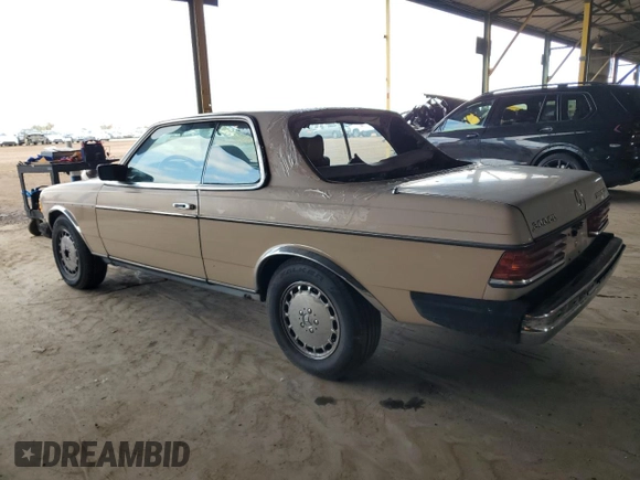 1983 Mercedes-Benz 300 with VIN WDBAB53A5DB002223, listed as a Copart auction lot 55494905 with 295,666 mi miles and Clean Title. Bid and sale history available at DreamBid. Image 2.