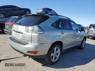 2007 Lexus RX 350 with VIN JTJHK31U672022743, listed as a Copart auction lot 43862405 with 109,610 mi miles and Salvage Title. Bid and sale history available at DreamBid. Image 3.