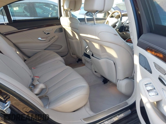 2016 Mercedes-Benz S 550 with VIN WDDUG8CB0GA266959, listed as a IAAI auction lot 41335648 with 101,499 mi miles and . Bid and sale history available at carsss.com. Image 8.