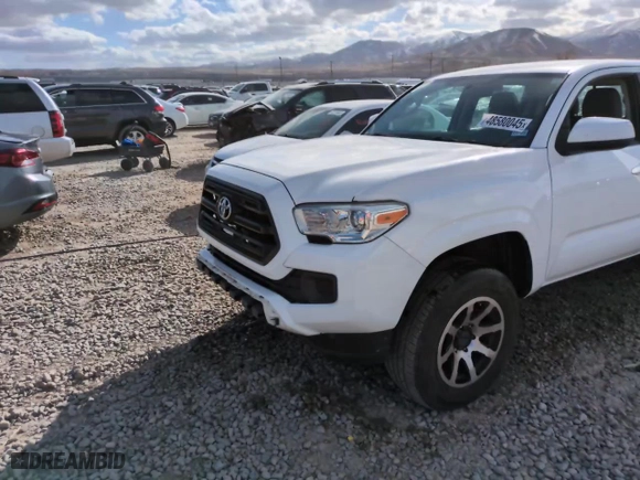 2017 Toyota Tacoma SR5 with VIN 5TFCZ5AN7HX083911, listed as a Copart auction lot 48580045 with 89,329 mi miles and Salvage Title. Bid and sale history available at carsss.com. Image 13.