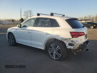 2020 Audi Q5 S line Prestige with VIN WA1F2AFY8L2088905, listed as a Copart auction lot 86756334 with 38,605 mi miles and Salvage Title. Bid and sale history available at carsss.com. Image 2.
