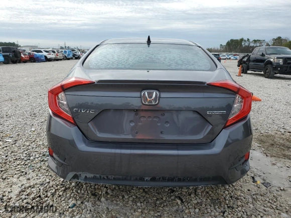 2016 Honda Civic Sedan Touring with VIN 2HGFC1F91GH630288, listed as a Copart auction lot 45594185 with 187,615 mi miles and Salvage Title. Bid and sale history available at carsss.com. Image 6.