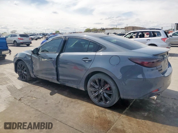 2021 Mazda 6 Carbon Edition with VIN JM1GL1WY7M1602094, listed as a Copart auction lot 50525895 with 15,214 mi miles and Salvage Title. Bid and sale history available at DreamBid. Image 2.
