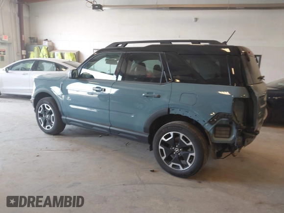 2023 Ford Bronco Sport Outer Banks with VIN 3FMCR9C62PRD86434, listed as a IAAI auction lot 42120508 with 40,568 mi miles and . Bid and sale history available at DreamBid. Image 3.