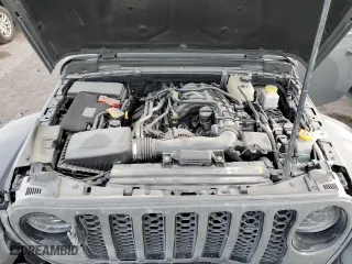 2023 Jeep Gladiator Sport S with VIN 1C6HJTAG7PL513453, listed as a Copart auction lot 43953825 with 9,788 mi miles and Salvage Title. Bid and sale history available at carsss.com. Image 11.