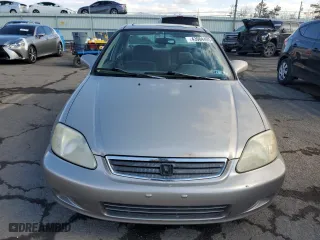 2000 Honda Civic EX with VIN 1HGEJ8641YL041342, listed as a Copart auction lot 43984405 with 163,346 mi miles and Salvage Title. Bid and sale history available at carsss.com. Image 5.