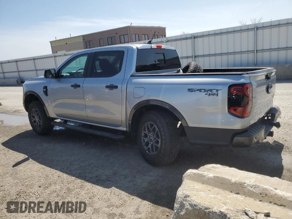 2024 Ford Ranger XLT с VIN 1FTER4HH3RLE42862, выставлен на аукционе Copart как лот 50974045 с пробегом 1 760 миль миль и Списание • Salvage title. История ставок и продаж доступна на DreamBid. Изображение 2.