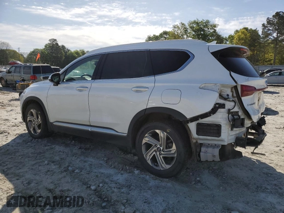 2021 Hyundai Santa Fe SEL z VIN 5NMS64AJ6MH351068, wystawiony jako Copart lot #52595535 z przebiegiem 46 092 mil mil oraz Szkoda całkowita • Salvage title. Historia ofert i sprzedaży dostępna na DreamBid. Obrazek 2.