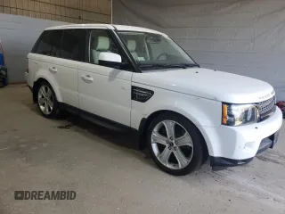2012 Land Rover Range Rover Sport HSE Lux with VIN SALSK2D42CA747411, listed as a Copart auction lot 52984625 with 51,350 mi miles and Clean Title. Bid and sale history available at DreamBid. Image 4.