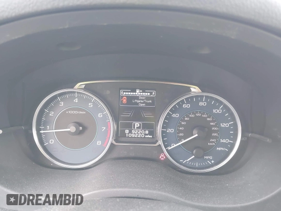 2017 Subaru Crosstrek Premium with VIN JF2GPADC8H8218920, listed as a IAAI auction lot 42195975 with 109,220 mi miles and . Bid and sale history available at DreamBid. Image 7.