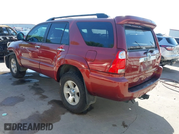 2006 Toyota 4Runner SR5 with VIN JTEZU14R568059478, listed as a IAAI auction lot 41865355 with 184,222 mi miles and . Bid and sale history available at DreamBid. Image 3.