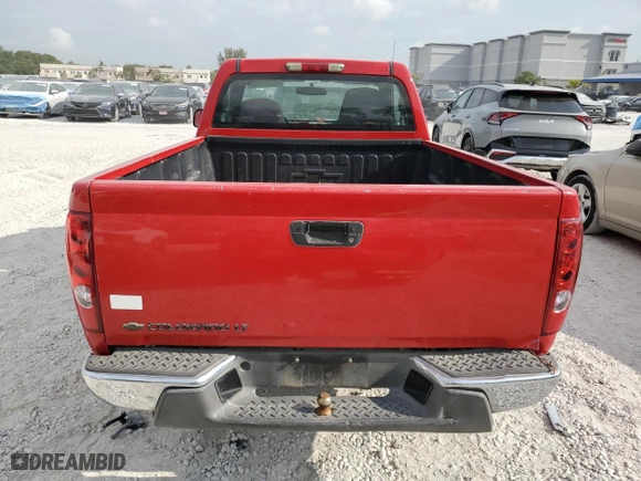 2007 Chevrolet Colorado Work Truck with VIN 1GCCS149778168526, listed as a Copart auction lot 50599185 with 82,491 mi miles and Clean Title. Bid and sale history available at carsss.com. Image 6.