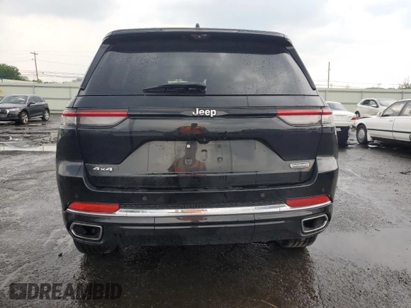 2022 Jeep Grand Cherokee Overland with VIN 1C4RJHDG0N8626912, listed as a Copart auction lot 60131635 with 39,147 mi miles and Salvage title. Bid and sale history available at DreamBid. Image 6.