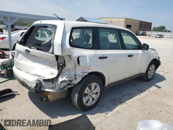 2009 Subaru Forester X with VIN JF2SH61609H793405, listed as a Copart auction lot 60682025 with 152,435 mi miles and Salvage title. Bid and sale history available at DreamBid. Image 3.