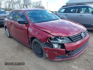 2016 Volkswagen Jetta Sedan 1.4T S w/Technology with VIN 3VW267AJ4GM383761, listed as a IAAI auction lot 41894880 with 162,942 mi miles. Bid and sale history available at carsss.com. Image 6.