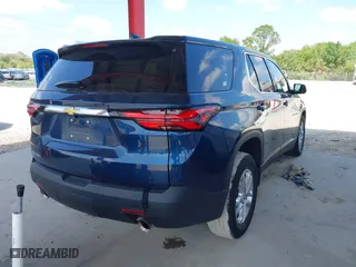 2023 Chevrolet Traverse LS with VIN 1GNERFKWXPJ131562, listed as a IAAI auction lot 41696940 with 25,791 mi miles. Bid and sale history available at carsss.com. Image 4.