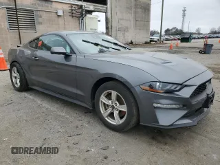 2023 Ford Mustang EcoBoost with VIN 1FA6P8TH4P5101017, listed as a Copart auction lot 48746865 with 0 mi miles and Salvage Title. Bid and sale history available at carsss.com. Image 4.