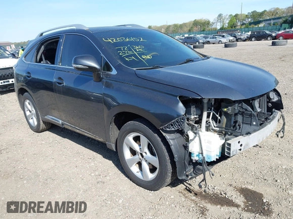 2011 Lexus RX 350 with VIN 2T2BK1BA3BC086892, listed as a IAAI auction lot 42036152 with 72,276 mi miles and . Bid and sale history available at DreamBid. Image 1.