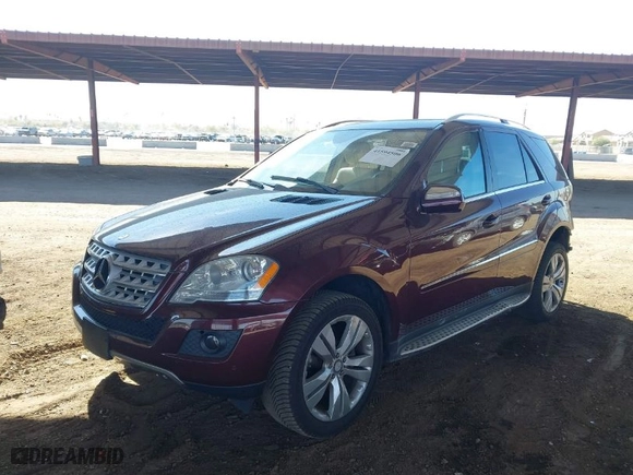 2010 Mercedes-Benz M-Class ML 350 with VIN 4JGBB5GB7AA534045, listed as a IAAI auction lot 41594506 with 151,955 mi miles. Bid and sale history available at carsss.com. Image 2.
