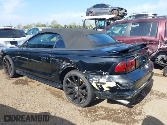 1998 Ford Mustang GT with VIN 1FAFP45X4WF123864, listed as a IAAI auction lot 42028242 with 175,866 mi miles. Bid and sale history available at carsss.com. Image 6.