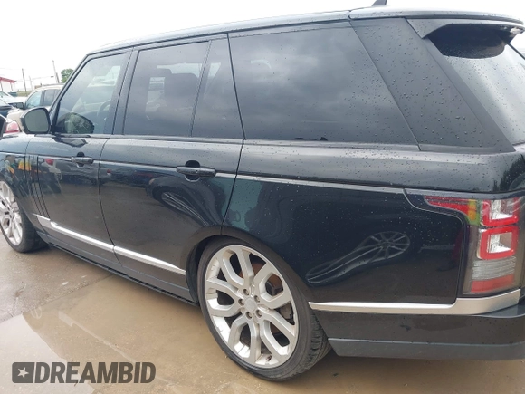2015 Land Rover Range Rover HSE with VIN SALGS2VF0FA232420, listed as a IAAI auction lot 42482614 with 130,377 mi miles and . Bid and sale history available at DreamBid. Image 14.