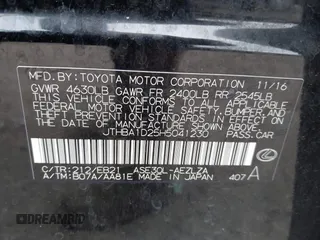2017 Lexus IS 200t с VIN JTHBA1D25H5041230, выставлен на аукционе IAAI как лот 42192018 с пробегом 92 688 миль миль и . История ставок и продаж доступна на DreamBid. Изображение 9.