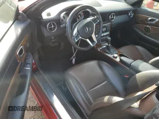2015 Mercedes-Benz SLK-Class SLK 250 with VIN WDDPK4HA4FF104659, listed as a Copart auction lot 45930934 with 23,641 mi miles. Bid and sale history available at carsss.com. Image 8.