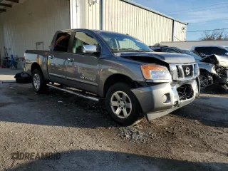 2013 Nissan Titan SL with VIN 1N6BA0EC0DN304864, listed as a Copart auction lot 42693215 with 126,047 mi miles and Salvage Title. Bid and sale history available at DreamBid. Image 4.