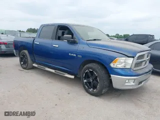 2010 Dodge Ram 1500 SLT with VIN 1D7RB1CT8AS228353, listed as a IAAI auction lot 42051815 with 178,193 mi miles. Bid and sale history available at carsss.com. Image 1.