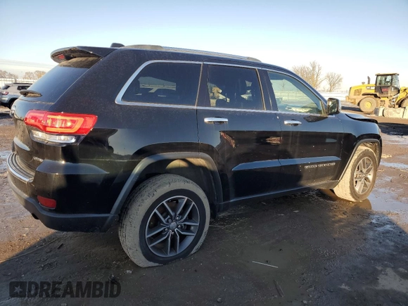 2018 Jeep Grand Cherokee Limited with VIN 1C4RJFBG1JC509662, listed as a Copart auction lot 89082395 with 42,012 mi miles and Salvage title. Bid and sale history available at DreamBid. Image 3.