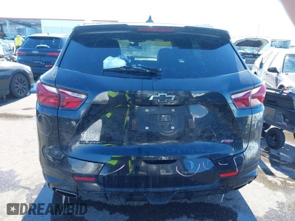 2019 Chevrolet Blazer RS with VIN 3GNKBJRS2KS654806, listed as a IAAI auction lot 41694939 with 107,436 mi miles and . Bid and sale history available at DreamBid. Image 16.