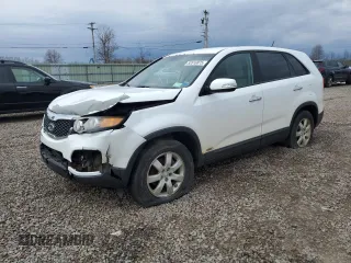 2011 Kia Sorento LX with VIN 5XYKTCA1XBG055187, listed as a Copart auction lot 53516875 with 153,356 mi miles and Salvage Title. Bid and sale history available at carsss.com. Image 1.