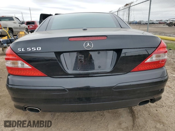 2008 Mercedes-Benz SL 550 with VIN WDBSK71F88F139671, listed as a Copart auction lot 42639315 with Not provided miles and Salvage title. Bid and sale history available at DreamBid. Image 6.