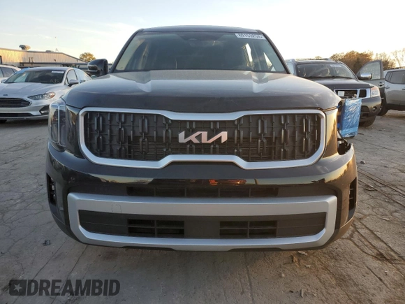 2024 Kia Telluride LX with VIN 5XYP24GC5RG525496, listed as a Copart auction lot 80153234 with 6,445 mi miles and Clean title. Bid and sale history available at DreamBid. Image 5.