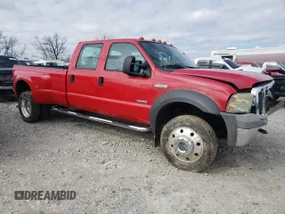 2005 Ford F-450 with VIN 1FDXW47P15EA28273, listed as a Copart auction lot 46141824 with 114,831 mi miles and Salvage title. Bid and sale history available at DreamBid. Image 4.