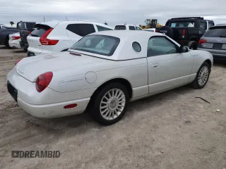 2005 Ford Thunderbird 50th Anniversary with VIN 1FAHP69A95Y108872, listed as a Copart auction lot 75413814 with Not Provided miles and Salvage Title. Bid and sale history available at DreamBid. Image 3.