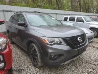 2020 Nissan Pathfinder SL with VIN 5N1DR2CN3LC617465, listed as a Copart auction lot 46132055 with 183,285 mi miles and Clean Title. Bid and sale history available at carsss.com. Image 4.