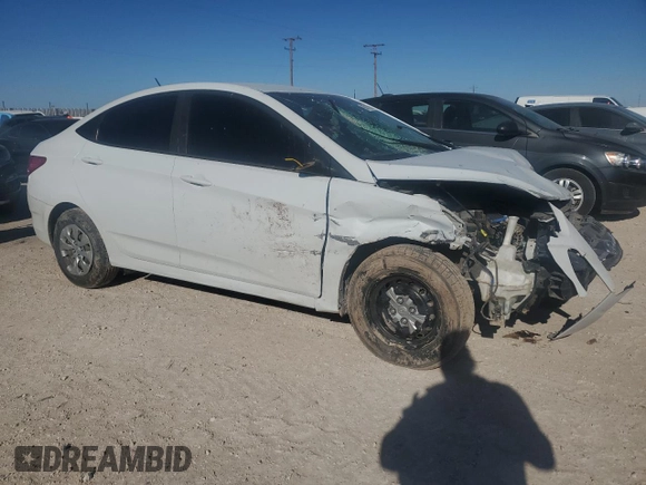2017 Hyundai Accent SE with VIN KMHCT4AE7HU381206, listed as a Copart auction lot 88715565 with 94,106 mi miles and Salvage Title. Bid and sale history available at carsss.com. Image 4.
