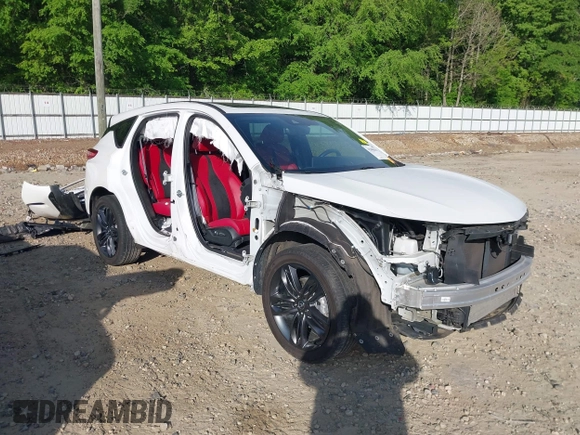 2022 Acura RDX w/A-Spec Package with VIN 5J8TC1H61NL001314, listed as a IAAI auction lot 42080437 with 34,464 mi miles and . Bid and sale history available at DreamBid. Image 6.