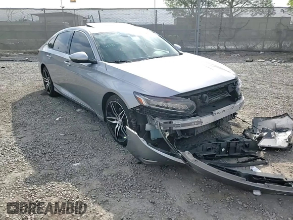 2021 Honda Accord Touring with VIN 1HGCV2F93MA020051, listed as a Copart auction lot 55261215 with 74,978 mi miles and Salvage title. Bid and sale history available at DreamBid. Image 13.