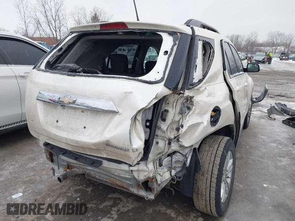 2013 Chevrolet Equinox LT with VIN 1GNALDEK2DZ127306, listed as a IAAI auction lot 41394256 with 140,057 mi miles. Bid and sale history available at carsss.com. Image 4.
