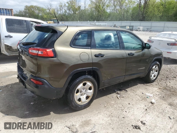 2016 Jeep Cherokee Altitude with VIN 1C4PJMAB6GW153797, listed as a Copart auction lot 56411505 with 253,304 mi miles and Non repairable. Bid and sale history available at DreamBid. Image 3.