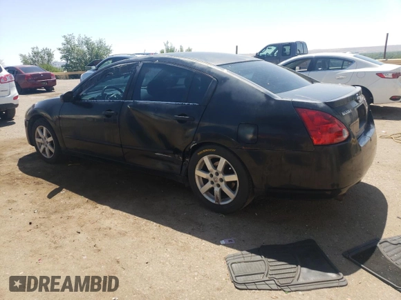 2005 Nissan Maxima SE z VIN 1N4BA41E45C805471, wystawiony jako Copart lot #58156355 z przebiegiem 184 521 mil mil oraz Szkoda całkowita • Salvage title. Historia ofert i sprzedaży dostępna na DreamBid. Obrazek 2.