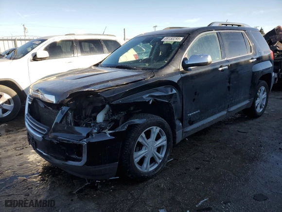 2016 GMC Terrain SLT with VIN 2GKALPEK6G6321030, listed as a Copart auction lot 89150295 with 106,474 mi miles and Salvage Title. Bid and sale history available at carsss.com. Image 1.