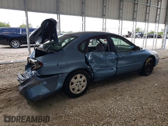 2007 Ford Taurus SE with VIN 1FAFP53U87A177083, listed as a Copart auction lot 55222365 with Not provided miles and Salvage title. Bid and sale history available at DreamBid. Image 3.