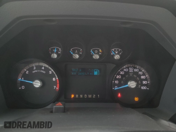 2012 Ford F-250 XL с VIN 1FTBF2B64CEA27150, выставлен на аукционе Copart как лот 47768525 с пробегом 26 023 миль миль и Чистый • Clean title. История ставок и продаж доступна на DreamBid. Изображение 9.