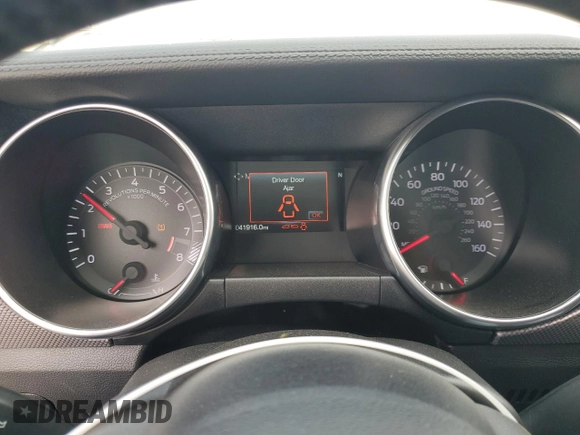 2019 Ford Mustang GT with VIN 1FA6P8CF1K5118865, listed as a Copart auction lot 47283645 with 41,916 mi miles and Salvage Title. Bid and sale history available at carsss.com. Image 9.