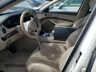 2019 Mercedes-Benz S-Class AMG S 63 with VIN WDDUG8JB8KA452857, listed as a Copart auction lot 76761004 with 28,389 mi miles and Non Repairable. Bid and sale history available at carsss.com. Image 7.