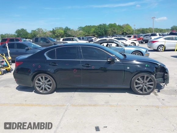 2014 Lexus GS 350 with VIN JTHBE1BL1E5041964, listed as a IAAI auction lot 41944791 with 226,264 mi miles. Bid and sale history available at carsss.com. Image 14.